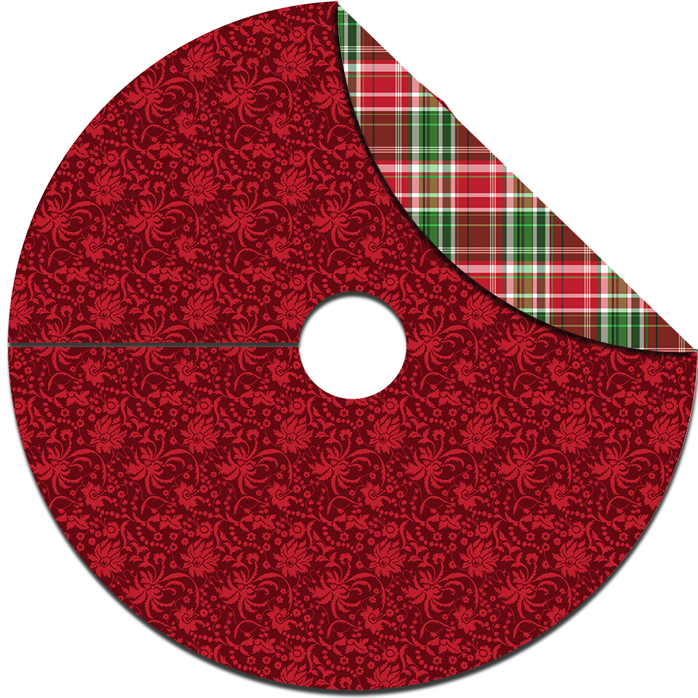 Sara Evans Tree Skirt | Plaid Parade Custom Tree Skirt