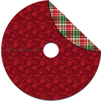 Sara Evans Tree Skirt | Plaid Parade Custom Tree Skirt